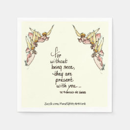 Guardanapo De Papel Ângulos pesados com o desenho de conforto