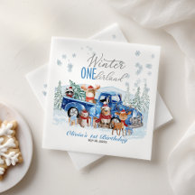 Animais da Floresta Caminhão ONEderland 1º Anivers