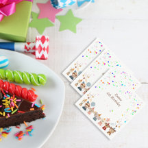 Animais de festa personalizáveis