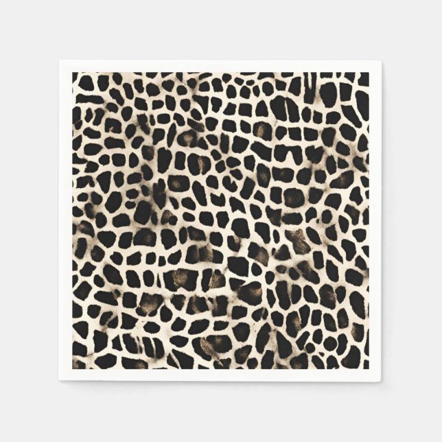 Guardanapo De Papel Animal Print - Paper Napkins  (Frente)