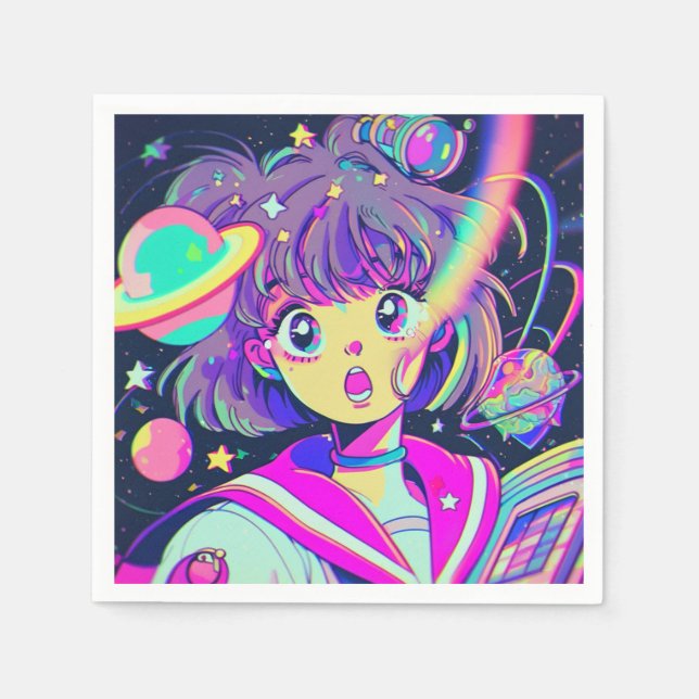 Guardanapo De Papel Anime Napkins Kawaii (Frente)