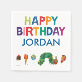 Guardanapo De Papel Aniversário da Campanha das Caternas, muito famint