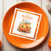 Aniversário da Cute Little Pumpkin