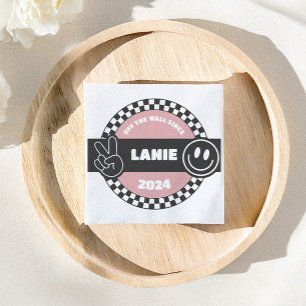 Guardanapo De Papel Aniversário da Groovy Rad, de skate controlado par