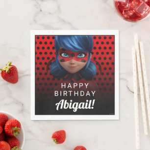 Guardanapo De Papel Aniversário da Menina Miraculosa