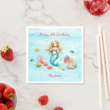 Aniversário da Sereia Aquarela
