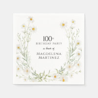 Aniversário de 100 anos Flor de Nascimento de Abri