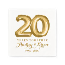 Aniversário de 20 anos Personalizado