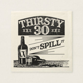 Guardanapo De Papel aniversário de 30 anos Napkins