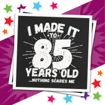 Aniversário de 85 Anos Engraçado Meme Sarcástico