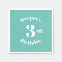 Aniversário de chá claro Nome personalizado e núme