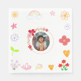 Guardanapo De Papel Aniversário de criança Divertido Napkins - Amarelo