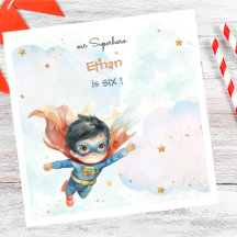 Aniversário de criança super-herói