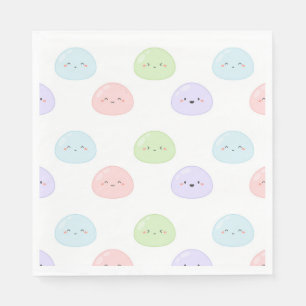 Guardanapo De Papel Aniversário de Mochi