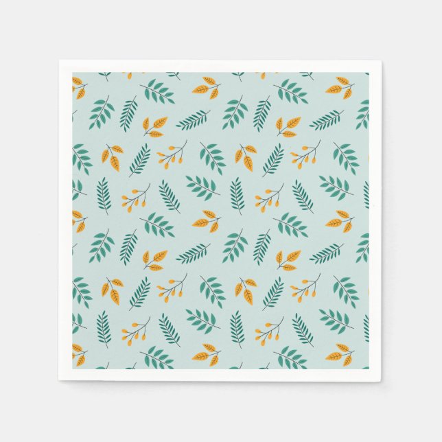 Guardanapo De Papel Aniversário de Pequeno Abóbora (Frente)