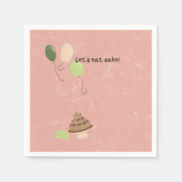 Guardanapo De Papel Aniversário de Savannah