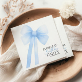 Guardanapo De Papel Aniversário do Arco Azul