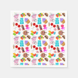 Guardanapo De Papel Aniversário do Docinho