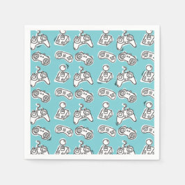 Guardanapo De Papel Aniversário do jogo de vídeo