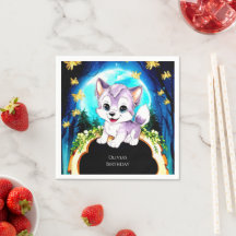 Aniversário do Lobo da Floresta Mágica