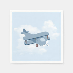 Guardanapo De Papel Aniversário do piloto de aeronaves