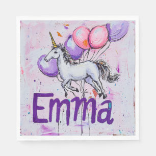 Guardanapo De Papel Aniversário "Emma"