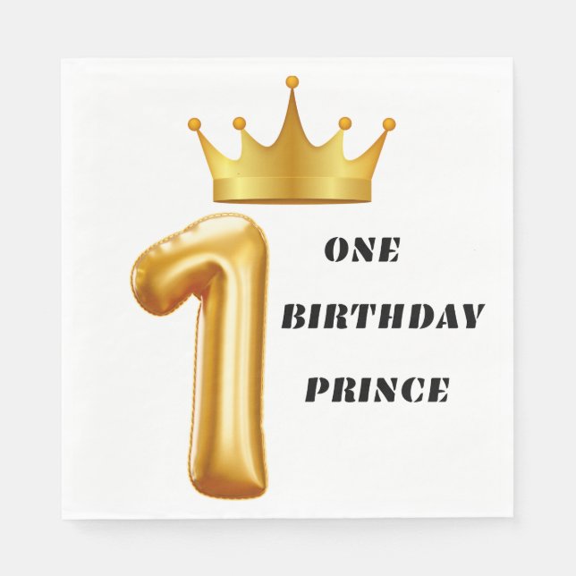 Guardanapo De Papel Aniversário feliz (Frente)