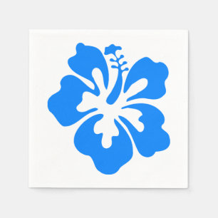 Guardanapo De Papel Aniversário havaiano de Luau da flor do hibiscus