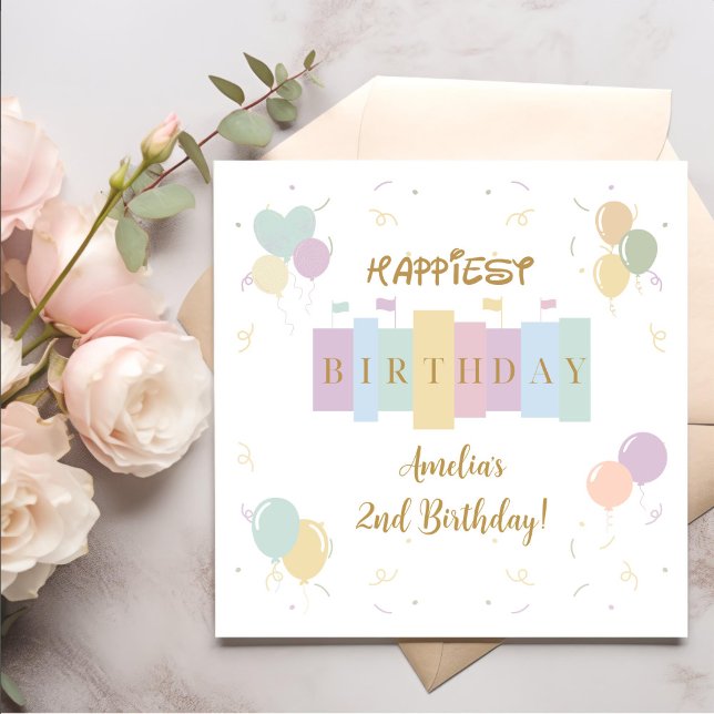 Guardanapo De Papel Aniversário Mais Feliz Da Terra (Criador carregado)