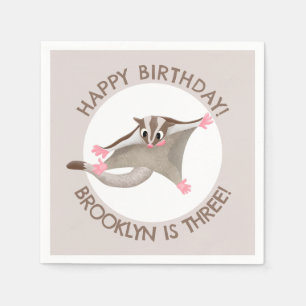 Guardanapo De Papel Aniversário personalizado de desenho animado de aç