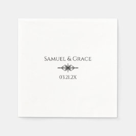 Guardanapo De Papel Aniversário personalizado do Na moda 60º Diamond