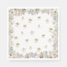 Anjos Florais de Inverno Baby Shower