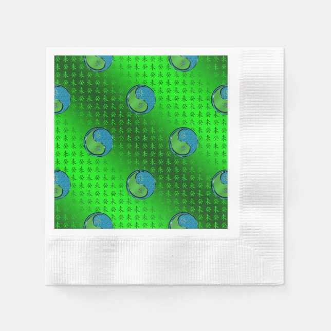 Guardanapo De Papel Ano da Cabra de Água (Frente)