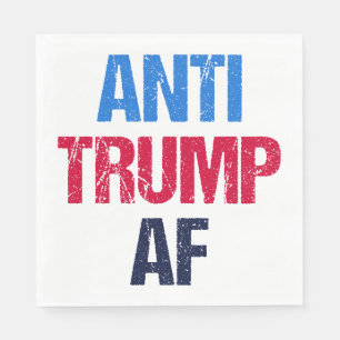 Guardanapo De Papel Anti-Trump AF I