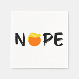 Guardanapo De Papel Anti-Trump - Nope Edition II