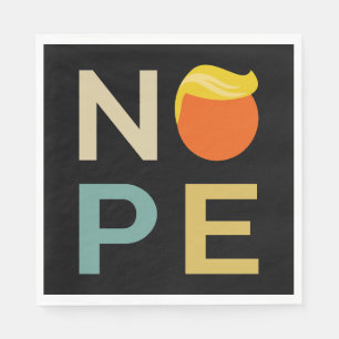 Guardanapo De Papel Anti-Trump - Nope Edition III