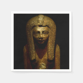 Guardanapo De Papel Antigo Artigo de Arte Feminina Egípcia Napkins