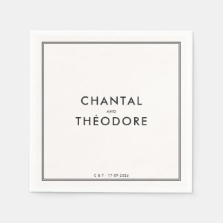 Guardanapo De Papel Antigo Dinheiro | Silencioso | casamento