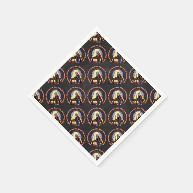 Guardanapo De Papel Antigos jogadores da Piscina (Canto)