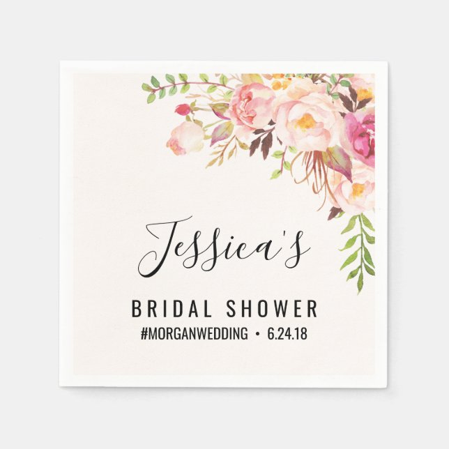 Guardanapo De Papel Antiguidade Chá de panela Napkins (Frente)