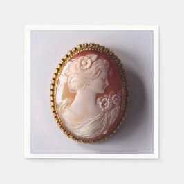 Guardanapo De Papel Antique Cameo
