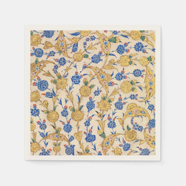Guardanapo De Papel Antique Oriental Sultan Design (Frente)