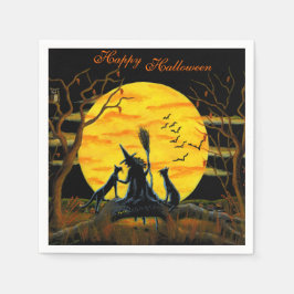 Guardanapo De Papel Antopos de Halloween "Patience,Halloween Nears"