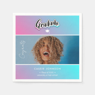 Guardanapo De Papel Anúncio de graduação