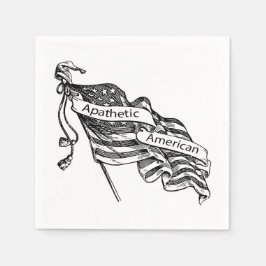 Guardanapo De Papel Apaético Americano