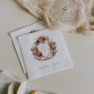 Guardanapo De Papel Apaixonado Autumn Blooms Crest