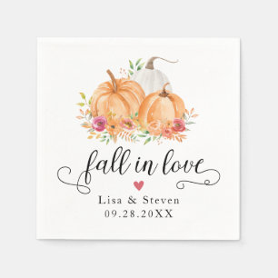 Guardanapo De Papel Apaixonados Pumpkins Casando Napkins