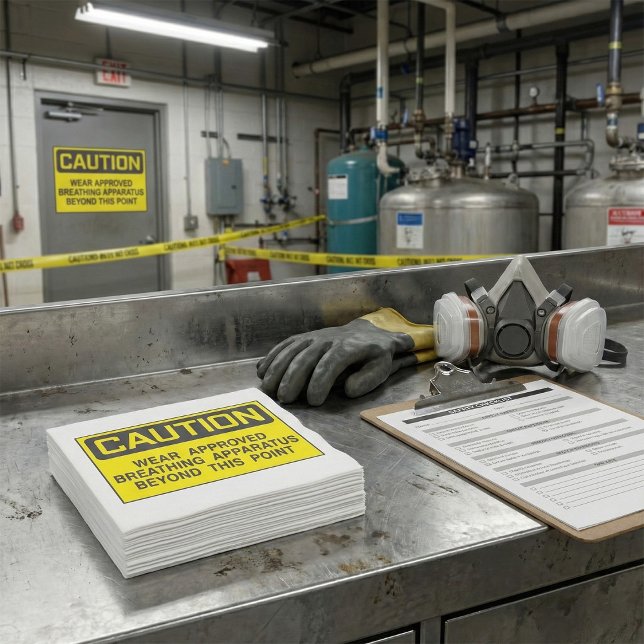 Guardanapo De Papel Aparelho de respiração aprovado para Visto de sina (Criador carregado)