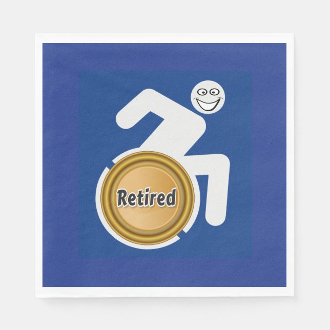 Guardanapo De Papel Aposentado (Frente)