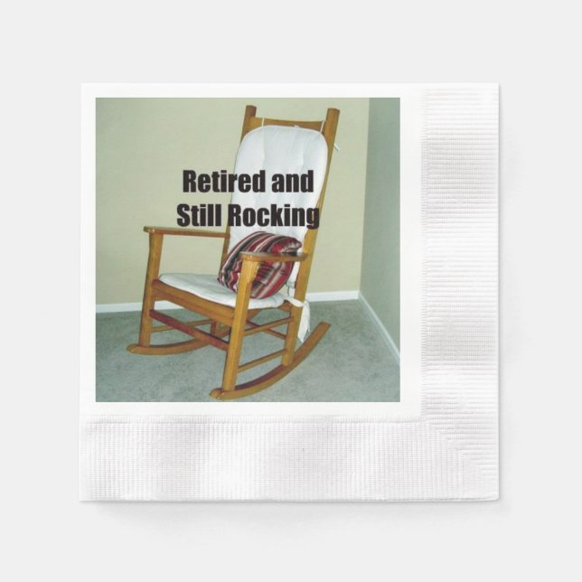 Guardanapo De Papel Aposentado e Ainda Atropelado (Frente)